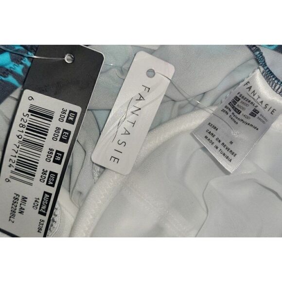 NWT Fantasie Swimwear Sliming Boho Milan One Piece Swimsuit Women's Size Medium - Picture 3 of 3